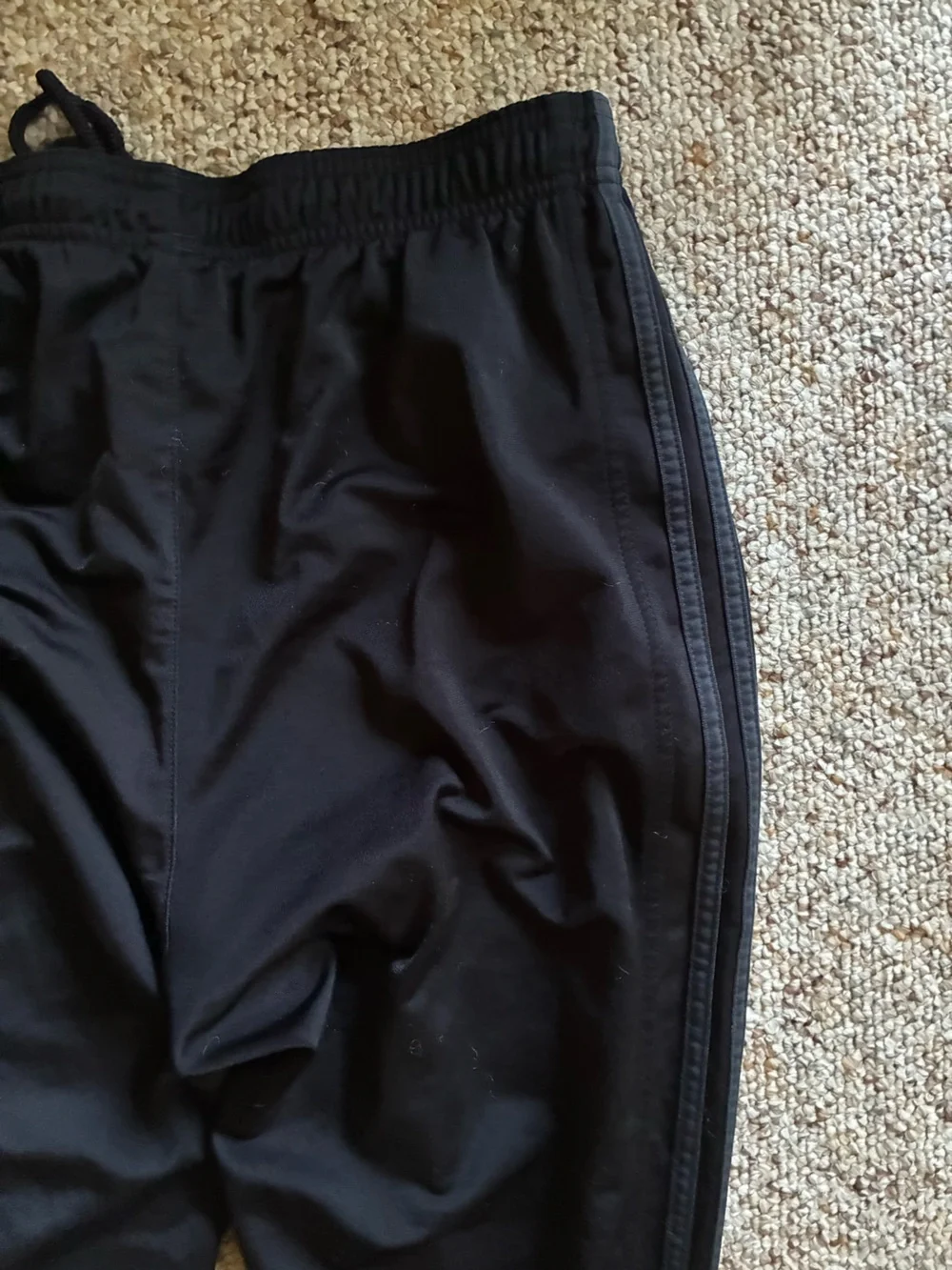 Adidas | Mens Black large sweatpants